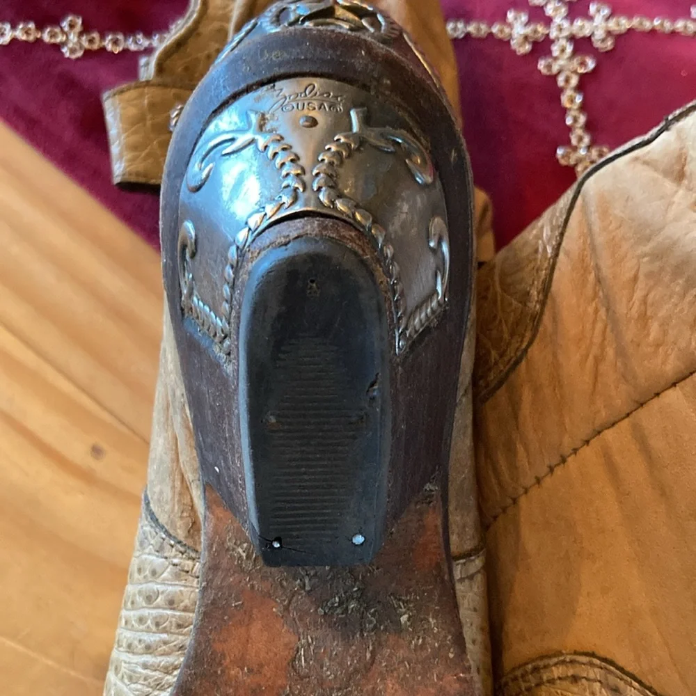 Zodiac cowboy boots, size 5 1/2 EUC - Picture 7 of 11